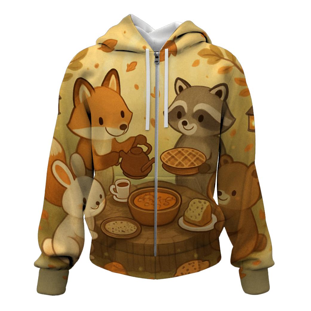 Woodland Feast Council lightweight hoodies