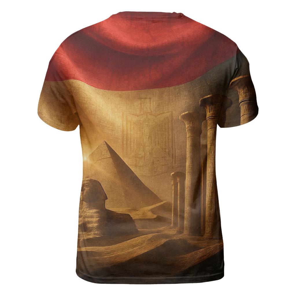 Nile Papyrus Montage custom all-over print shirts