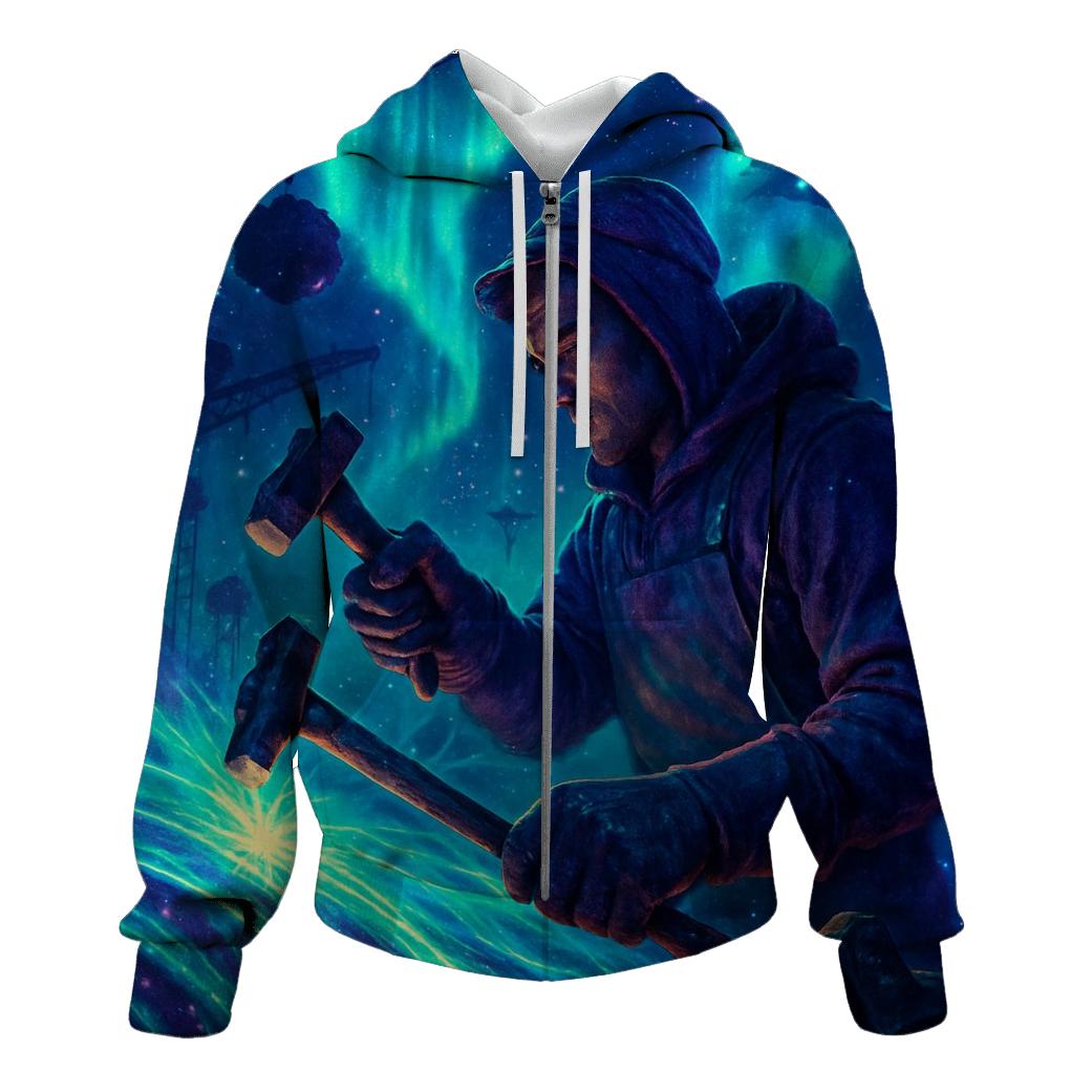 Aurora Shipwright graphic hoodies