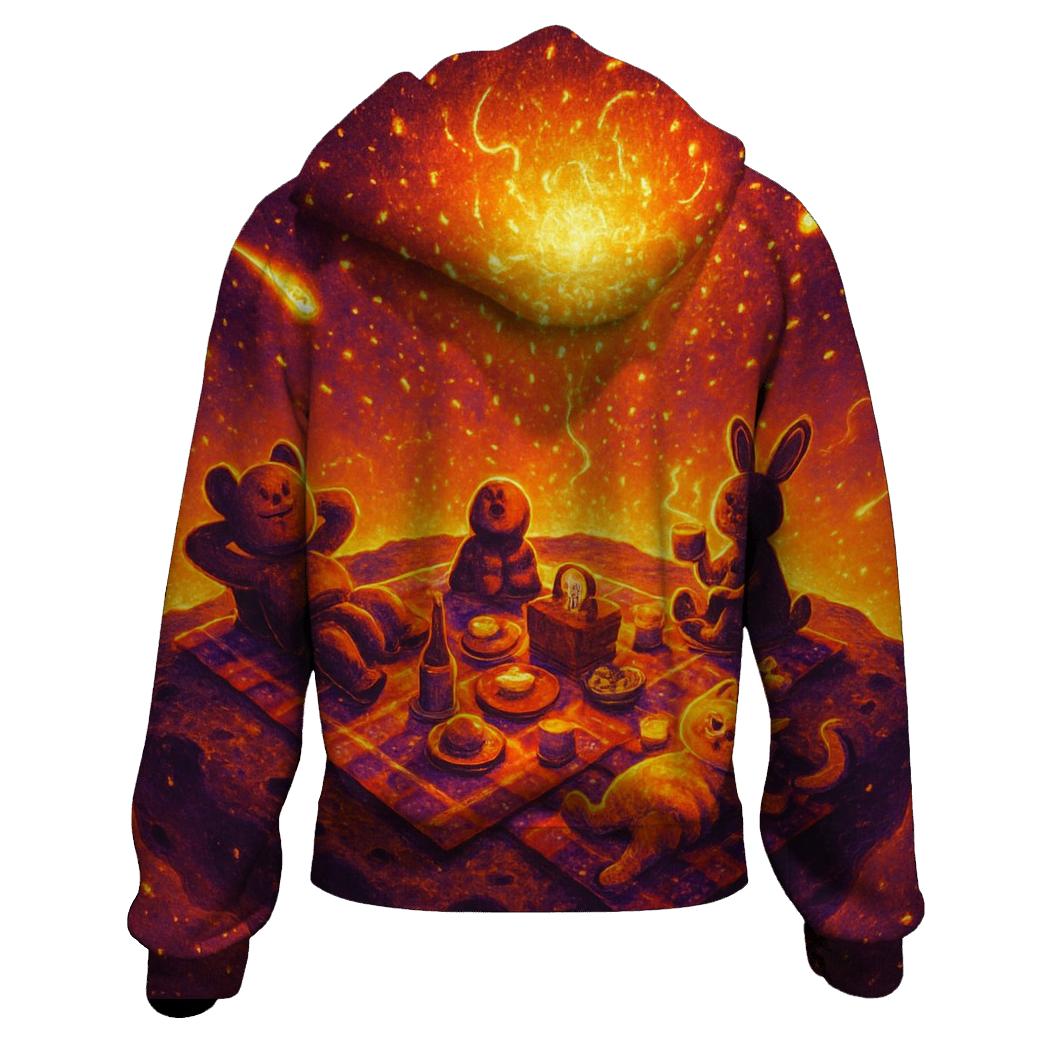 Supernova Garden Party pullover hoodies
