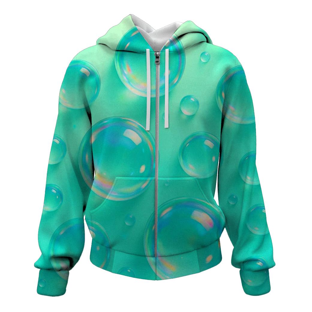 Iridescent Orb Field hoodie trends