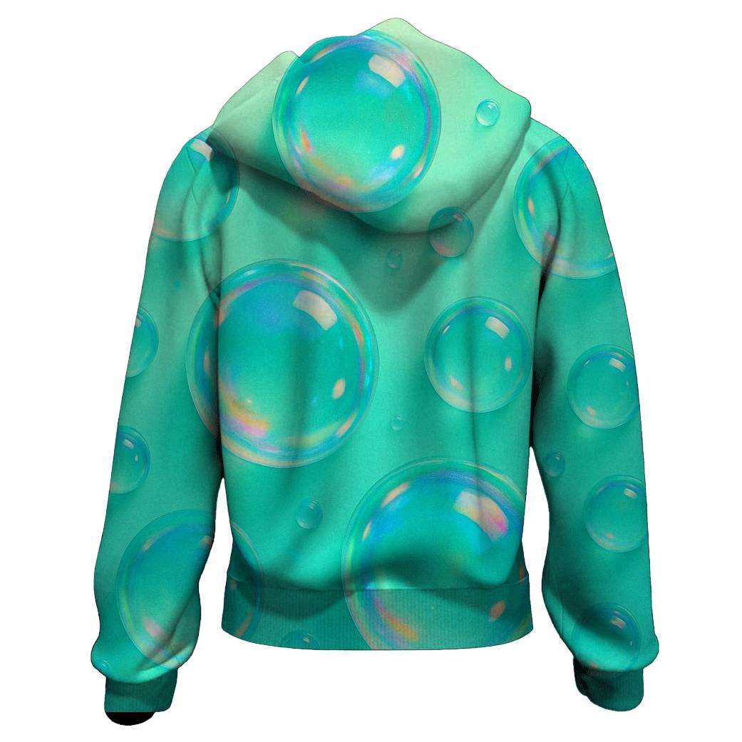 Iridescent Orb Field hoodie trends