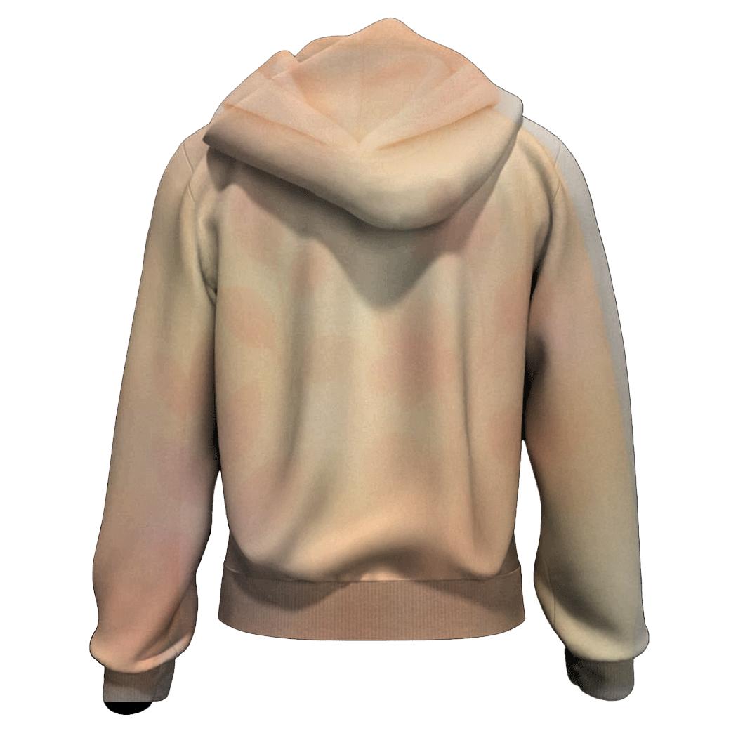 Silent Nebula Garden zip-up hoodies