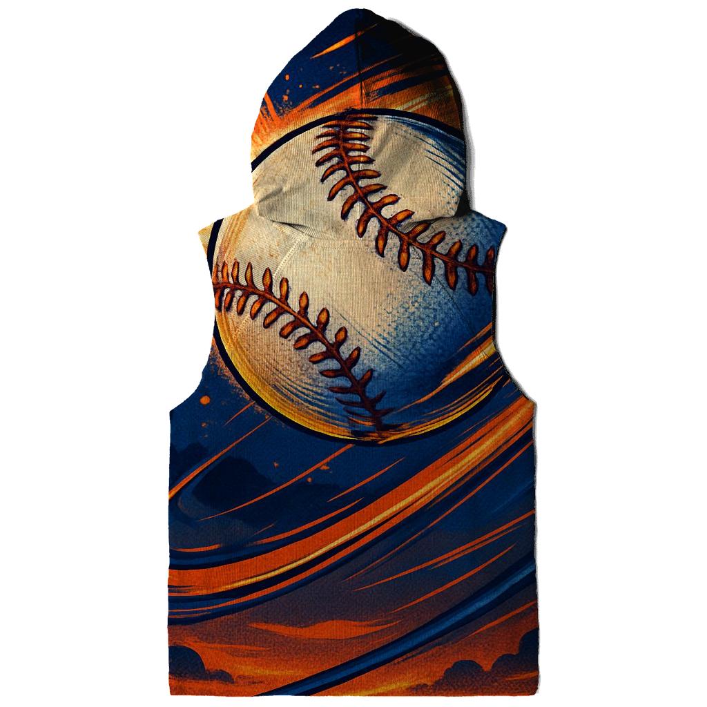 Sunset Seam Explosion designer hoodies