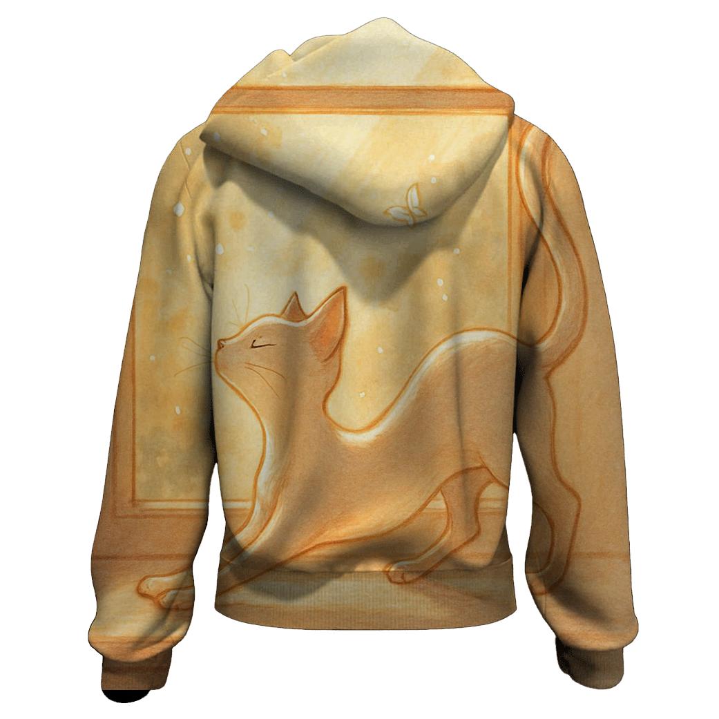 Sunbeam Window Tail zip-up hoodies