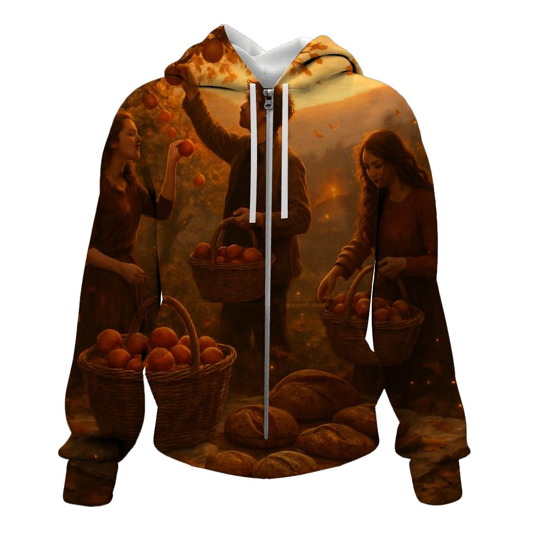 Sunset Orchard Gathering lightweight hoodies