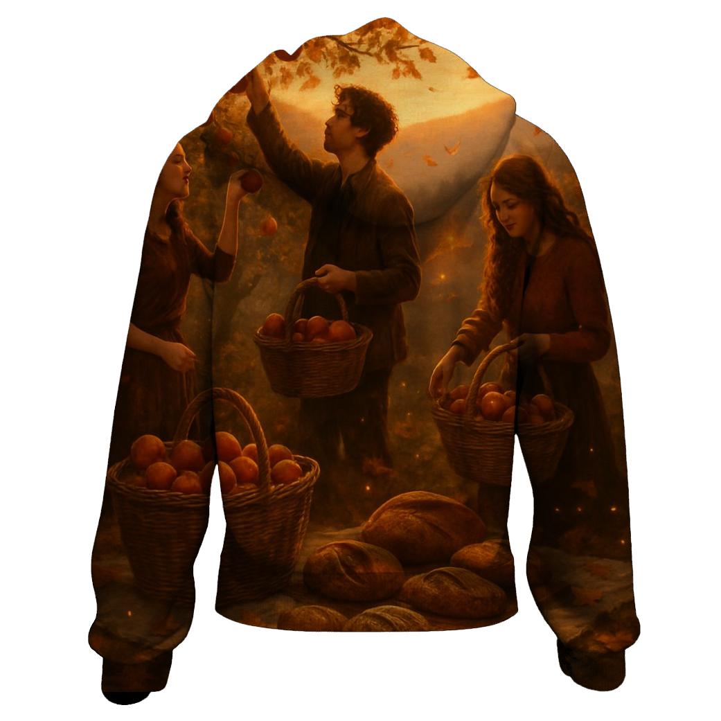 Sunset Orchard Gathering lightweight hoodies