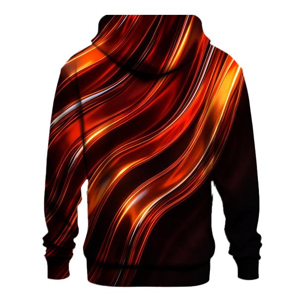 Liquid Metal Cascade graphic hoodies