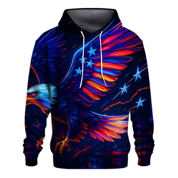 Eagle Neon Surge embroidered hoodies