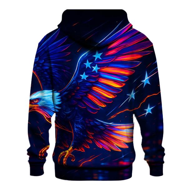 Eagle Neon Surge embroidered hoodies