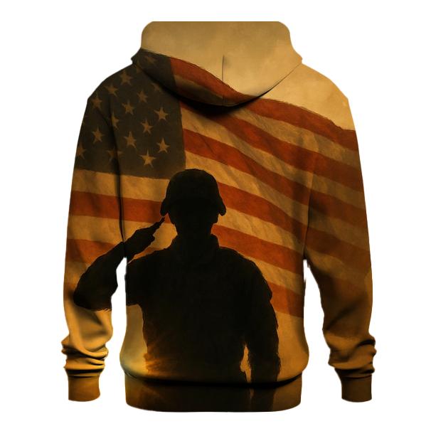 Dawn Salute On The Horn heavyweight hoodies