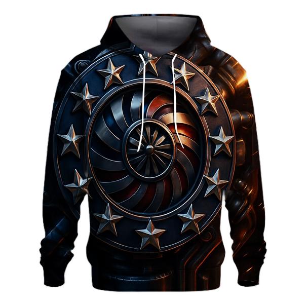 Starfield Engine embroidered hoodies