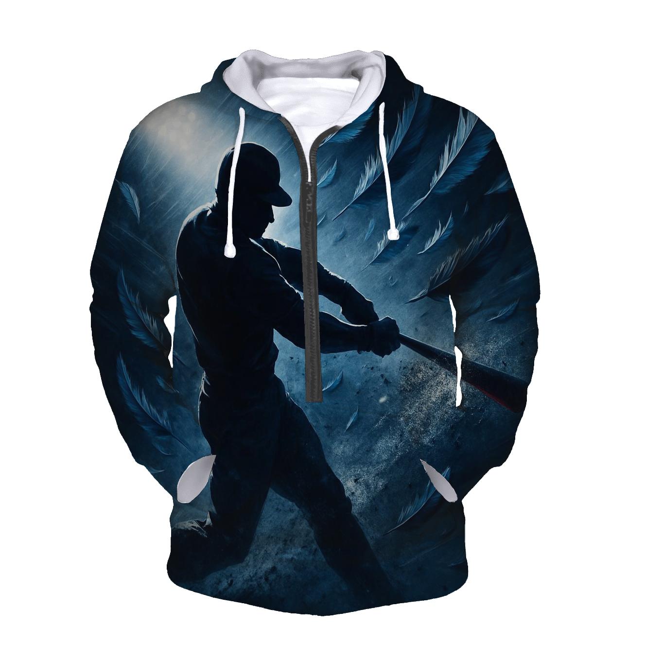 Sky Swing Blue Jays printed hoodies