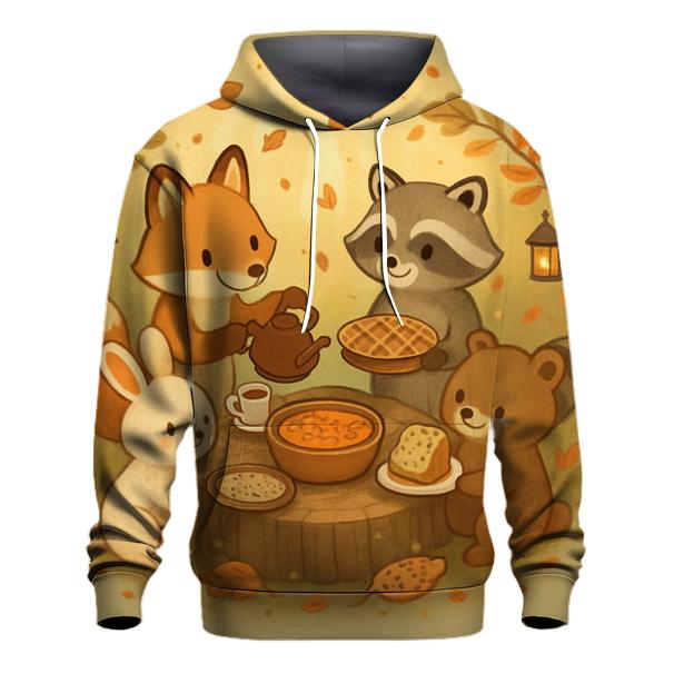 Woodland Feast Council embroidered hoodies