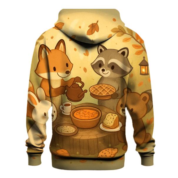 Woodland Feast Council embroidered hoodies