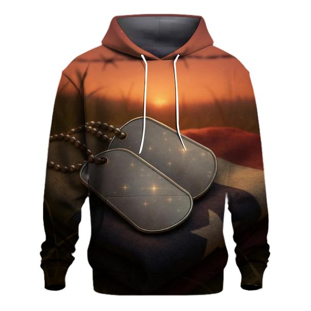 Dog Tags At Sundown hoodie trends