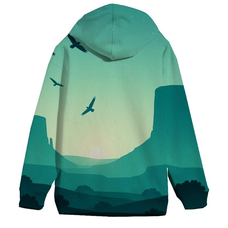 Mint Mesa Aurora hoodie designs