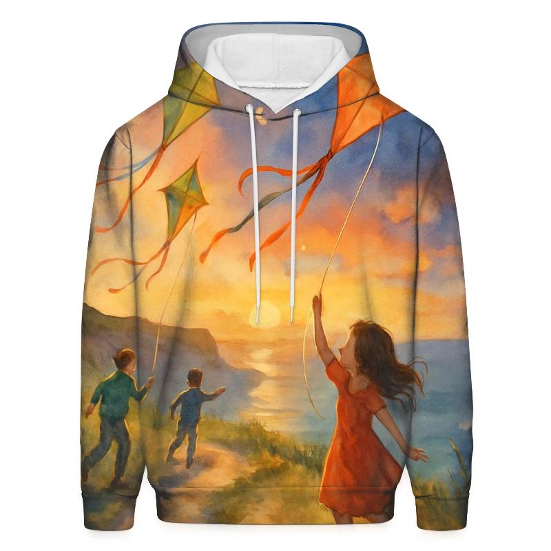 Golden Kite Passage graphic hoodies