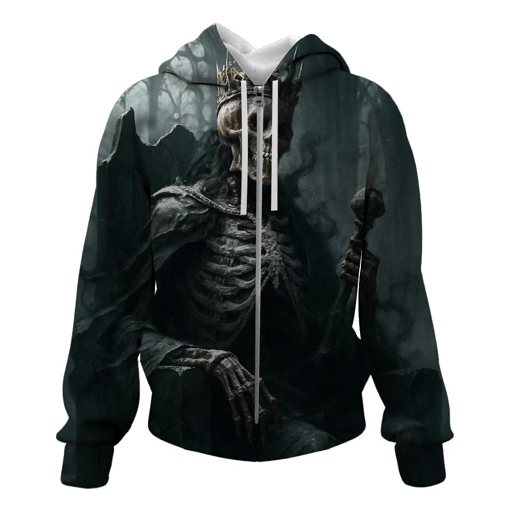 Ashen Throne Of The Skeleton King hoodie trends