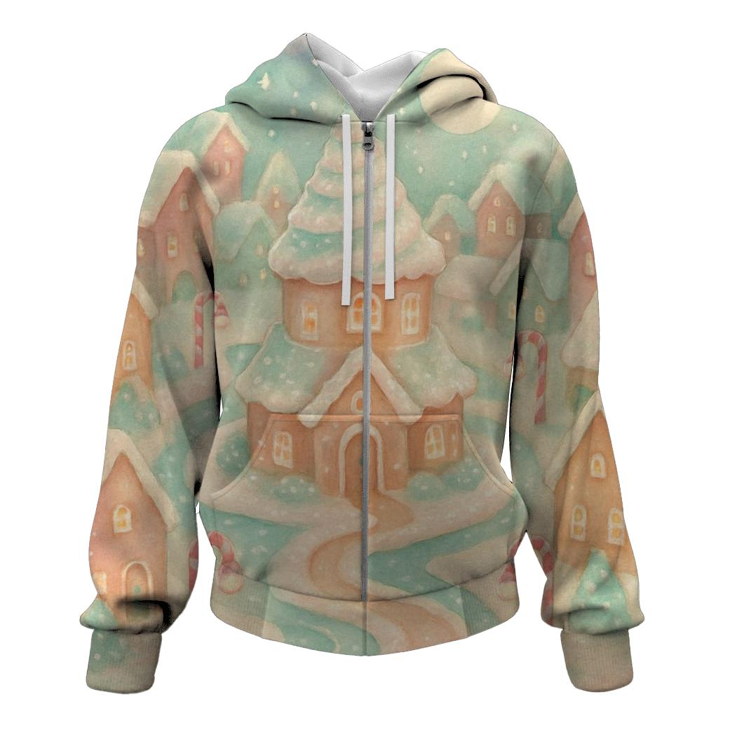 Gingerbread House Skylight designer hoodies