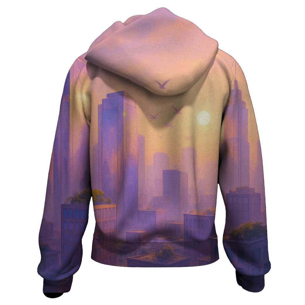 Lavender City Gold hoodie styles