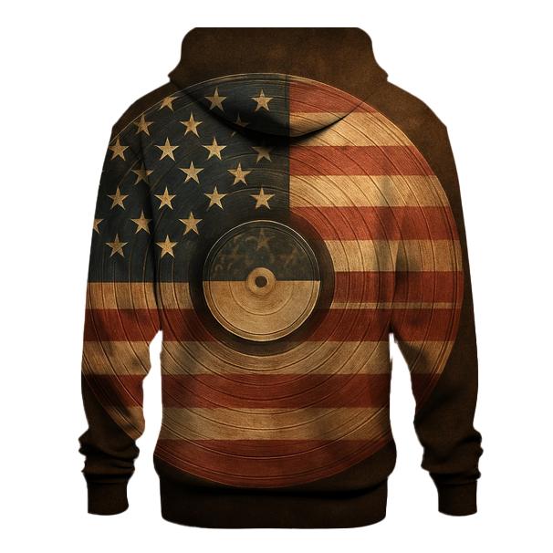 Retro Vinyl Stripes premium hoodies