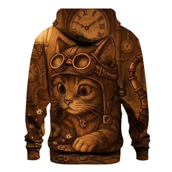 Clockwork Alley Midnight Engineer Cat hoodie styles