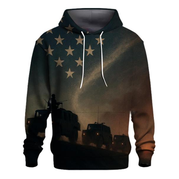 Trail Of Stars Patrol embroidered hoodies