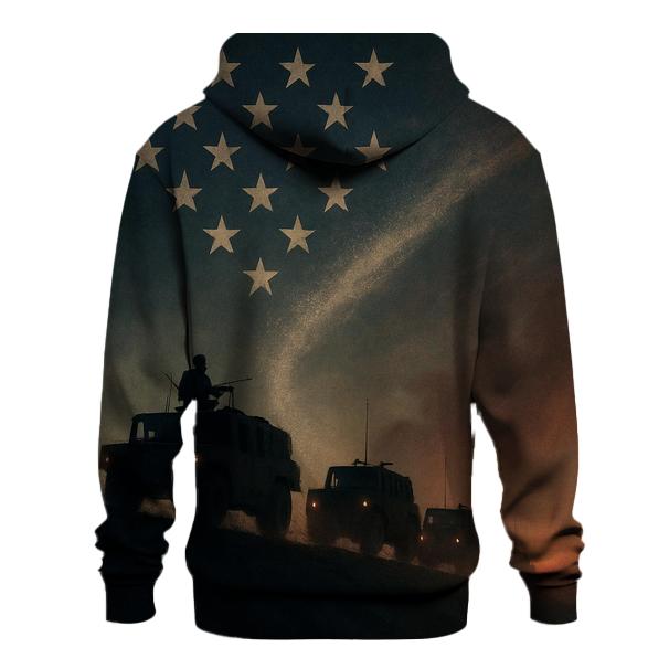 Trail Of Stars Patrol embroidered hoodies