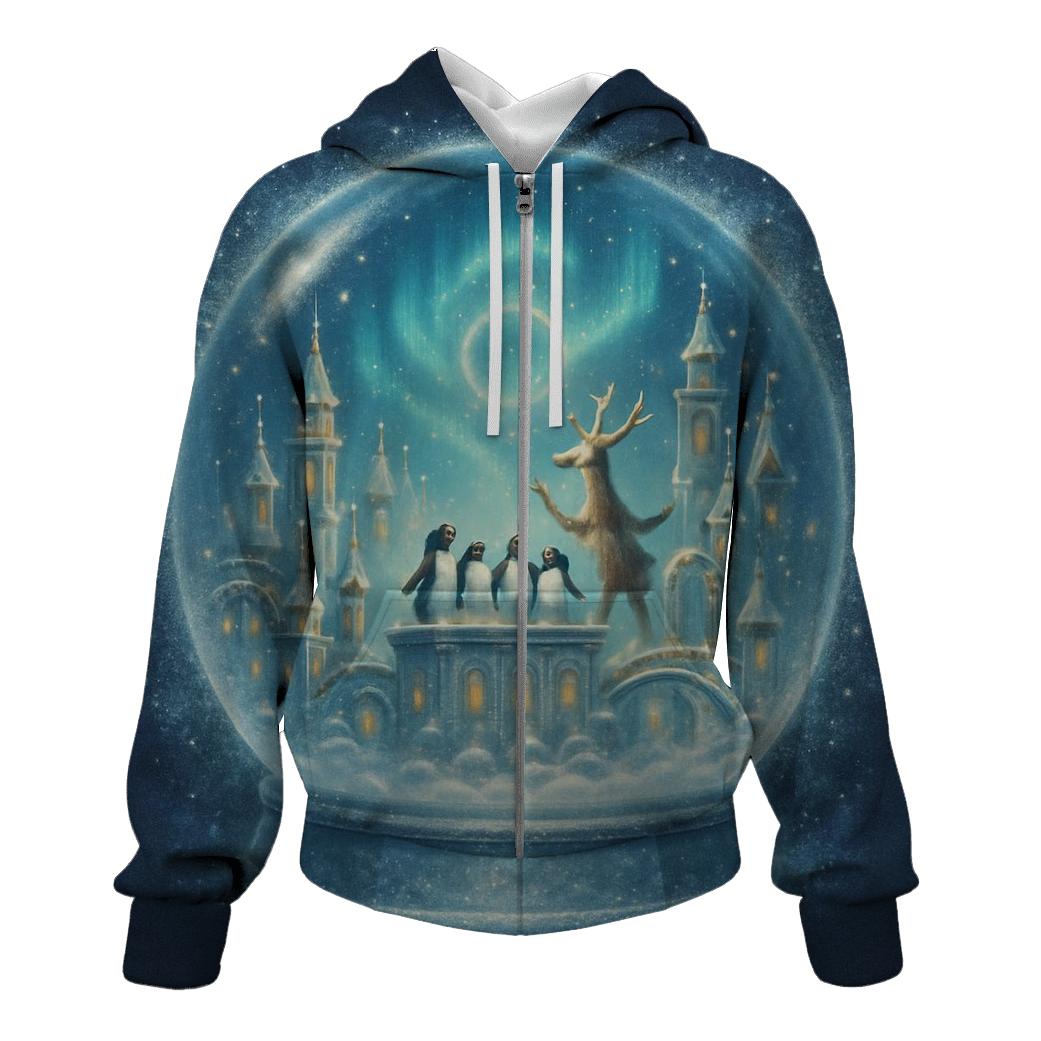 Snow Globe City Opera hoodies fashion