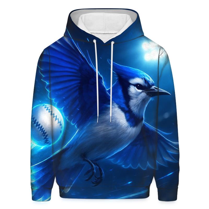 Blue Jays Flight Trail embroidered hoodies