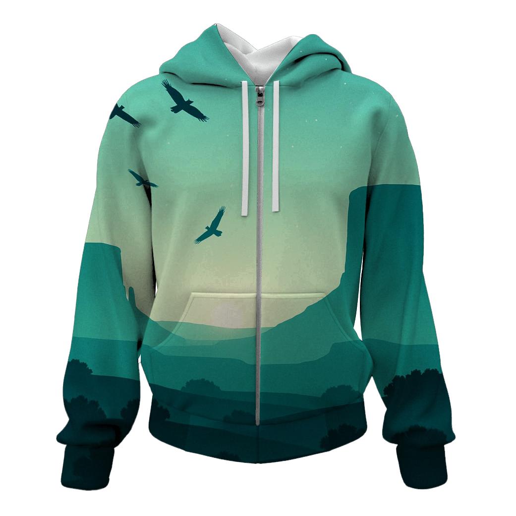 Mint Mesa Aurora lightweight hoodies