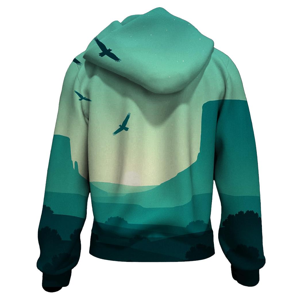 Mint Mesa Aurora lightweight hoodies
