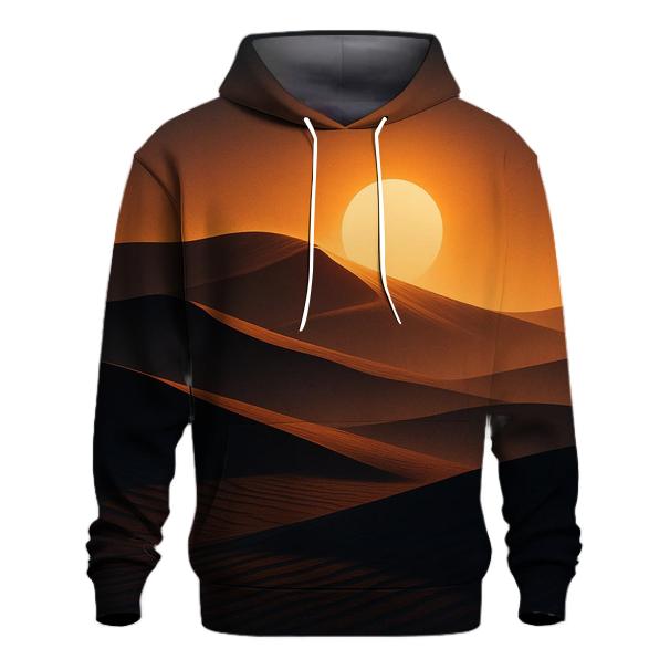 Amber Dune Silhouette lightweight hoodies