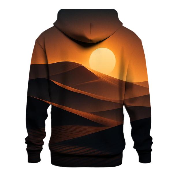 Amber Dune Silhouette lightweight hoodies