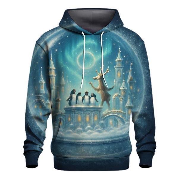 Snow Globe City Opera designer hoodies