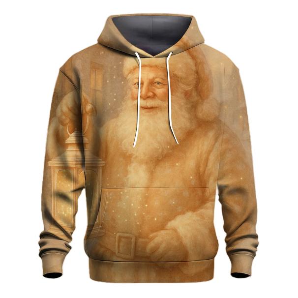 Ivory Lantern Santa premium hoodies