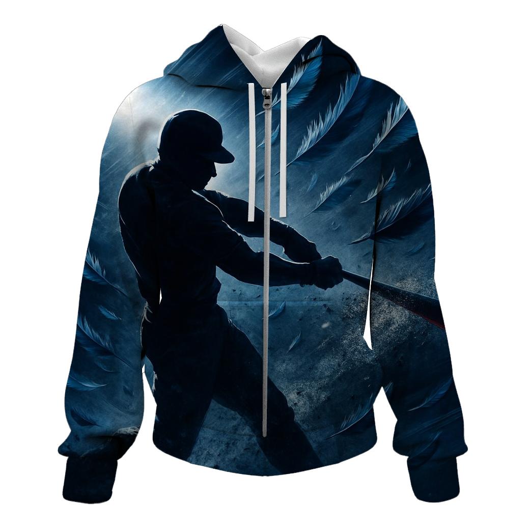 Sky Swing Blue Jays graphic hoodies