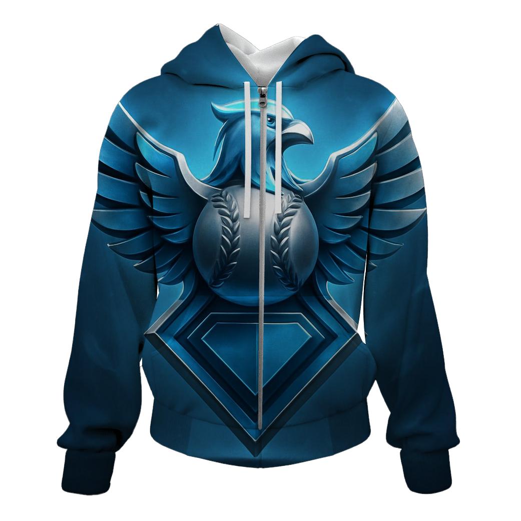 Blue Jays Crest Soar zip-up hoodies