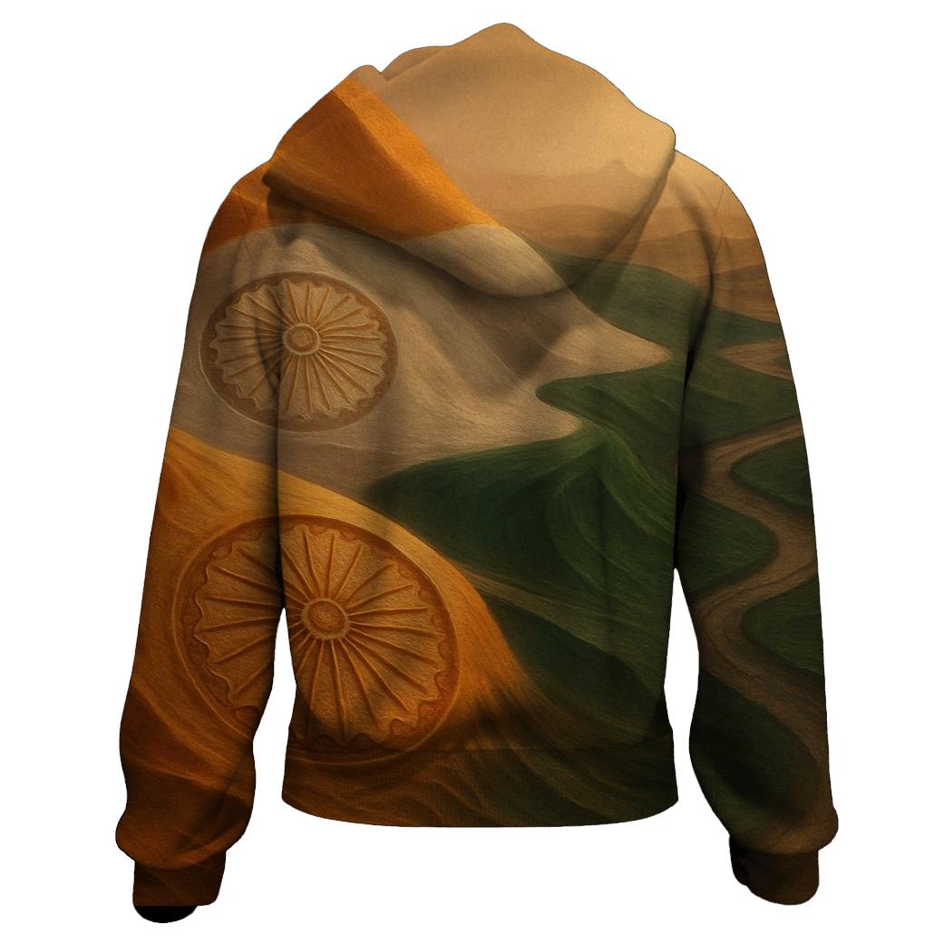 Tricolor Desert Mirage hoodie designs