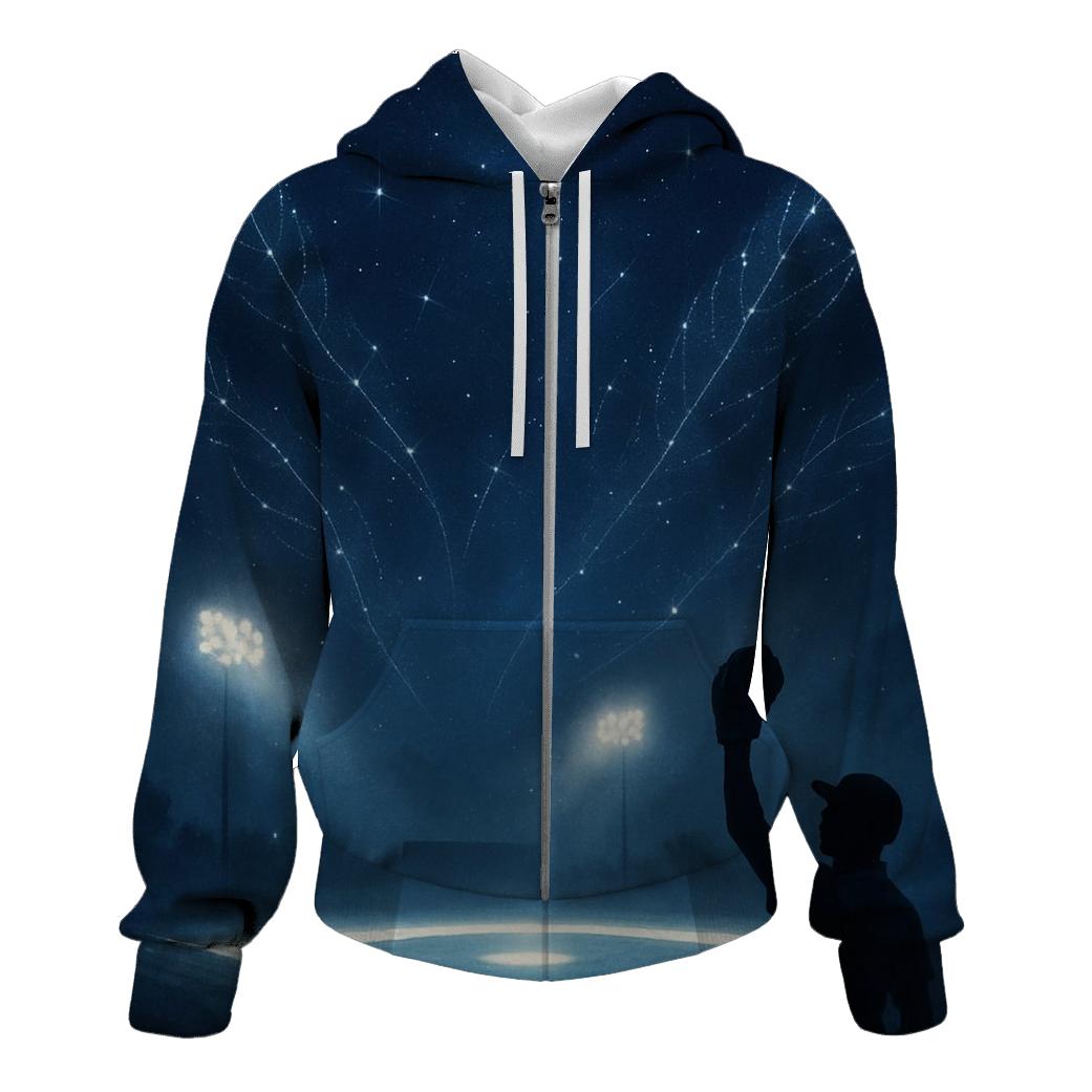 Midnight Rally Blue Jays embroidered hoodies