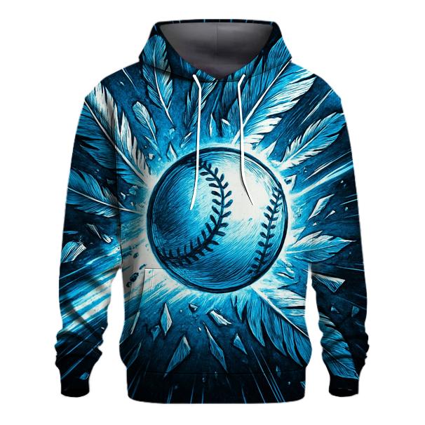 Velocity Blue Jays Strike embroidered hoodies