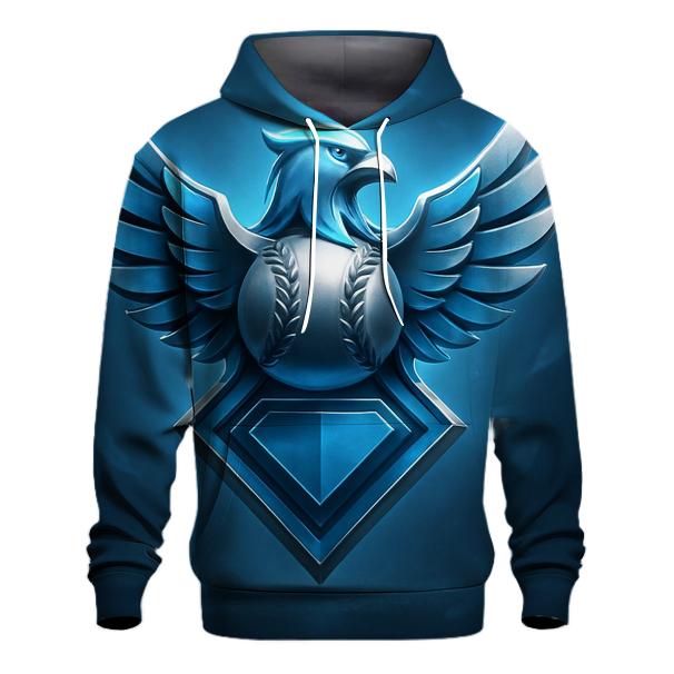 Blue Jays Crest Soar graphic hoodies