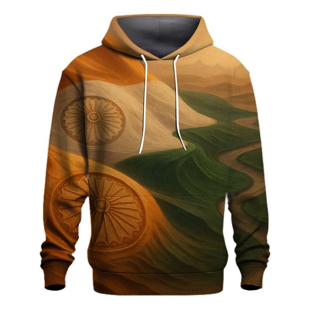 Tricolor Desert Mirage heavyweight hoodies