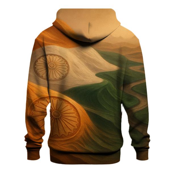 Tricolor Desert Mirage heavyweight hoodies
