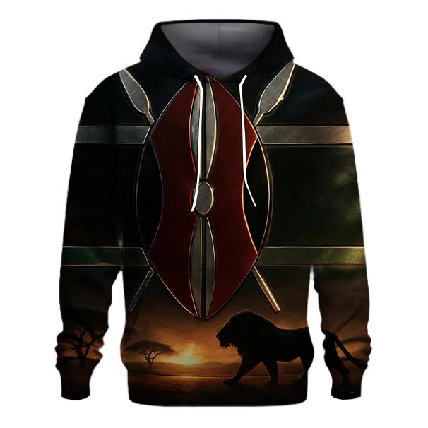 Savanna Shield Metallic lightweight hoodies