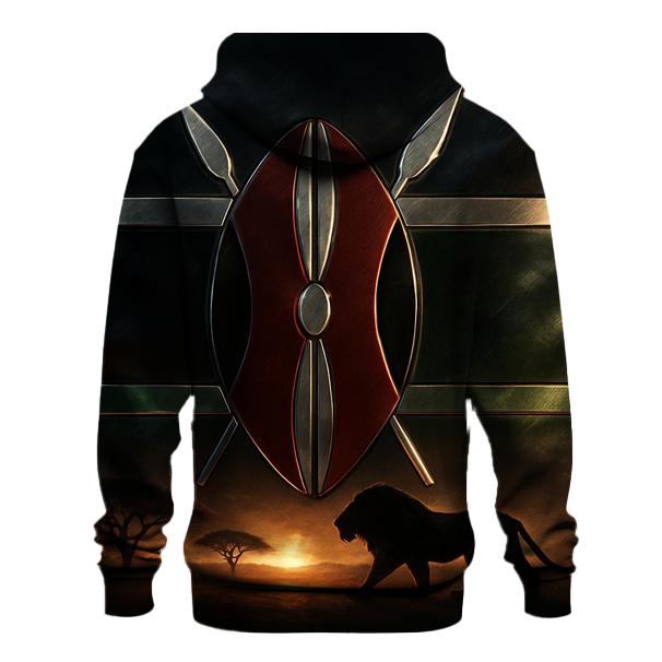 Savanna Shield Metallic lightweight hoodies