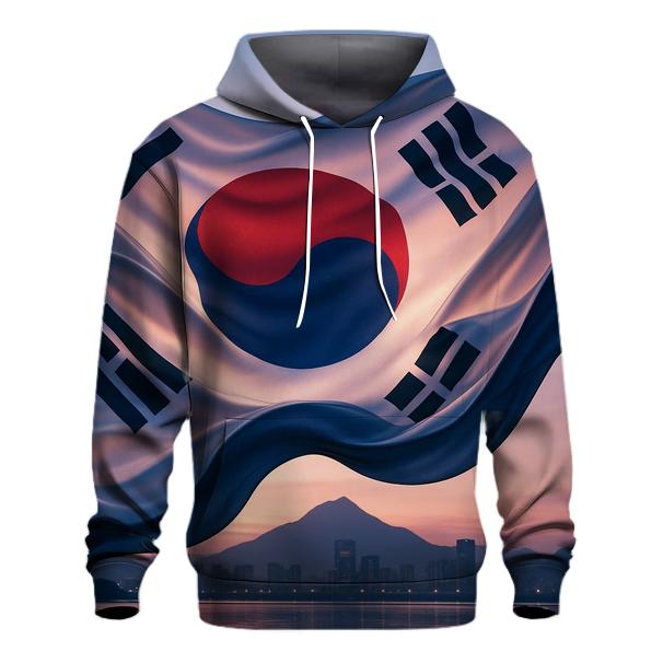 Han River Silk pullover hoodies
