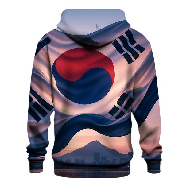 Han River Silk pullover hoodies