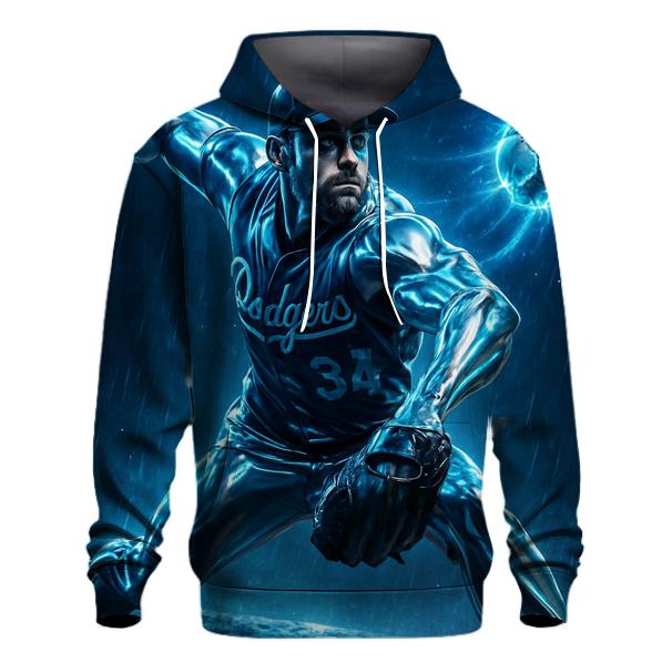 Pitcher In Chrome heavyweight hoodies